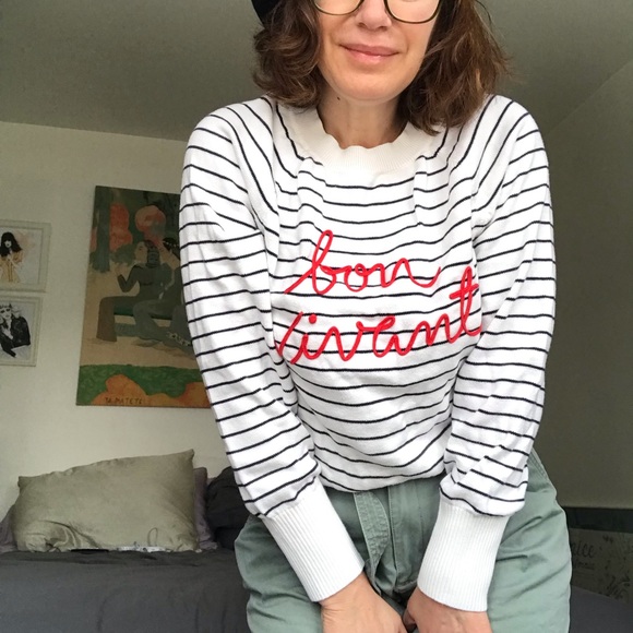 Nautical/Breton Style Sweater - EUC - Picture 1 of 7